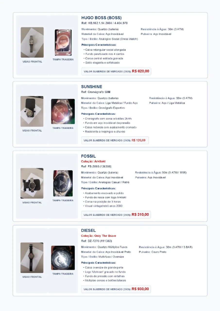 09 Relógios de Grife Originais - lote Exclusivo. - Foto 2