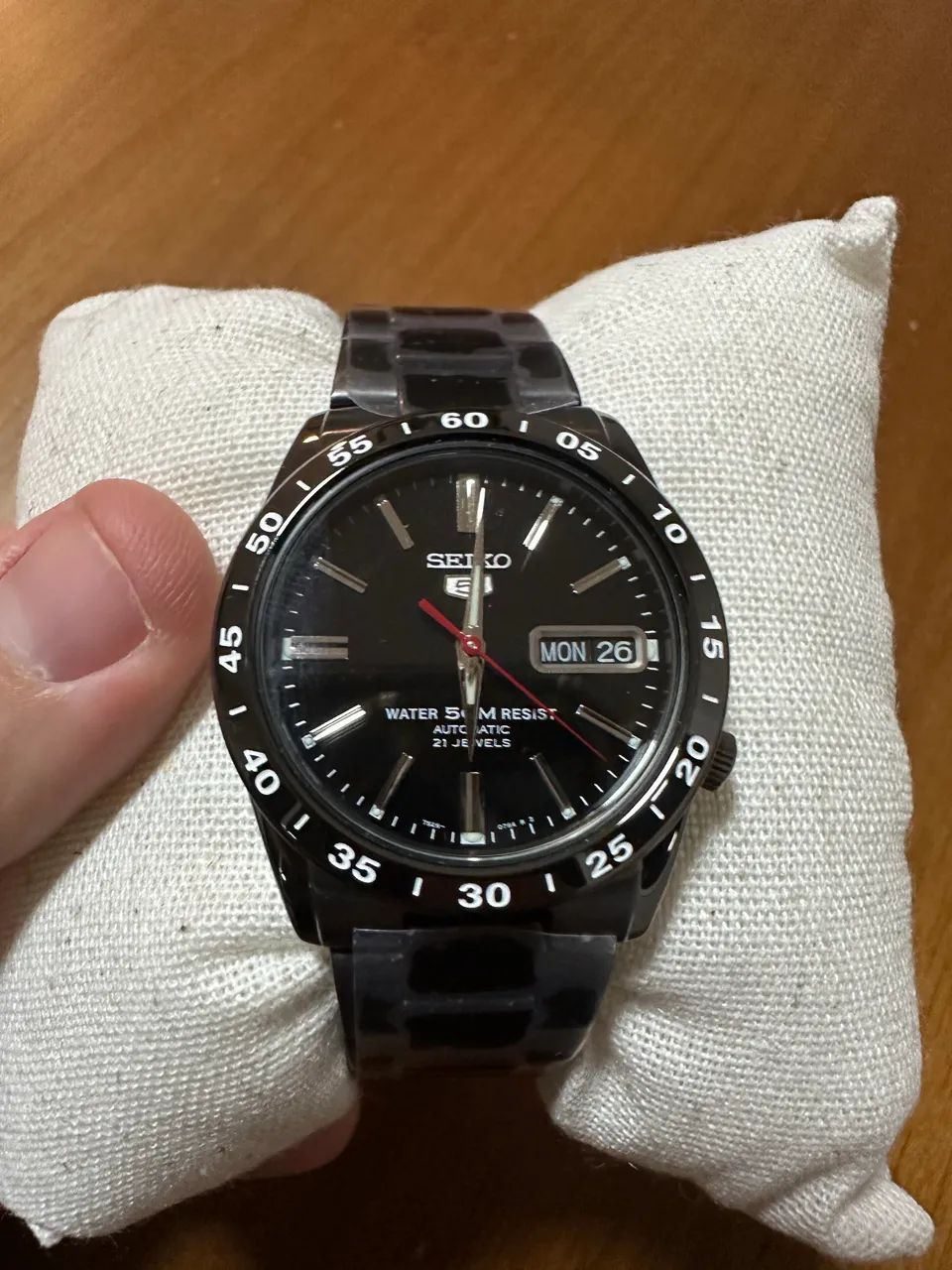 Relógio Seiko serie 5 snke03kc - Foto 5