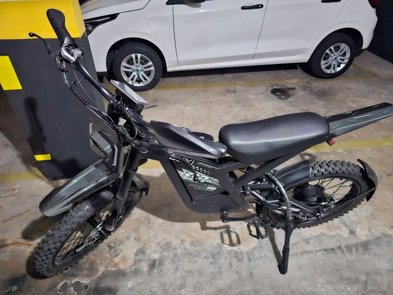 Bicicleta elétrica Ouxi GT2000 motor de 1000w - Foto 5