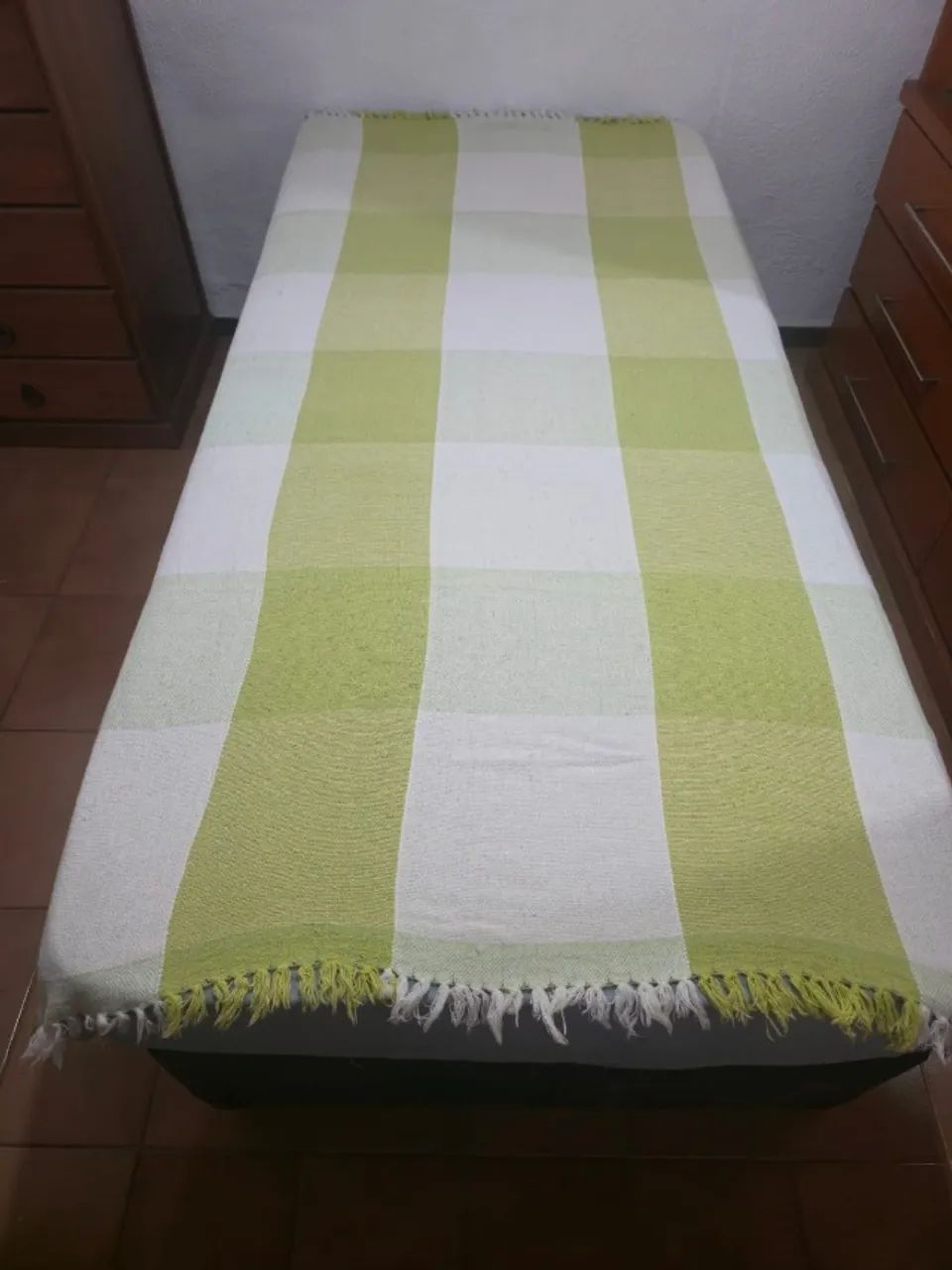 Cama box de solteiro com colchão (Euro) - Foto 2