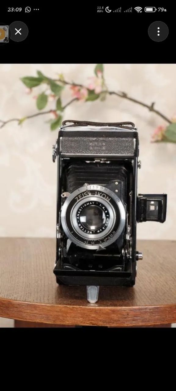 Máquina fotografia antiga conservada venda ou troca  - Foto 2