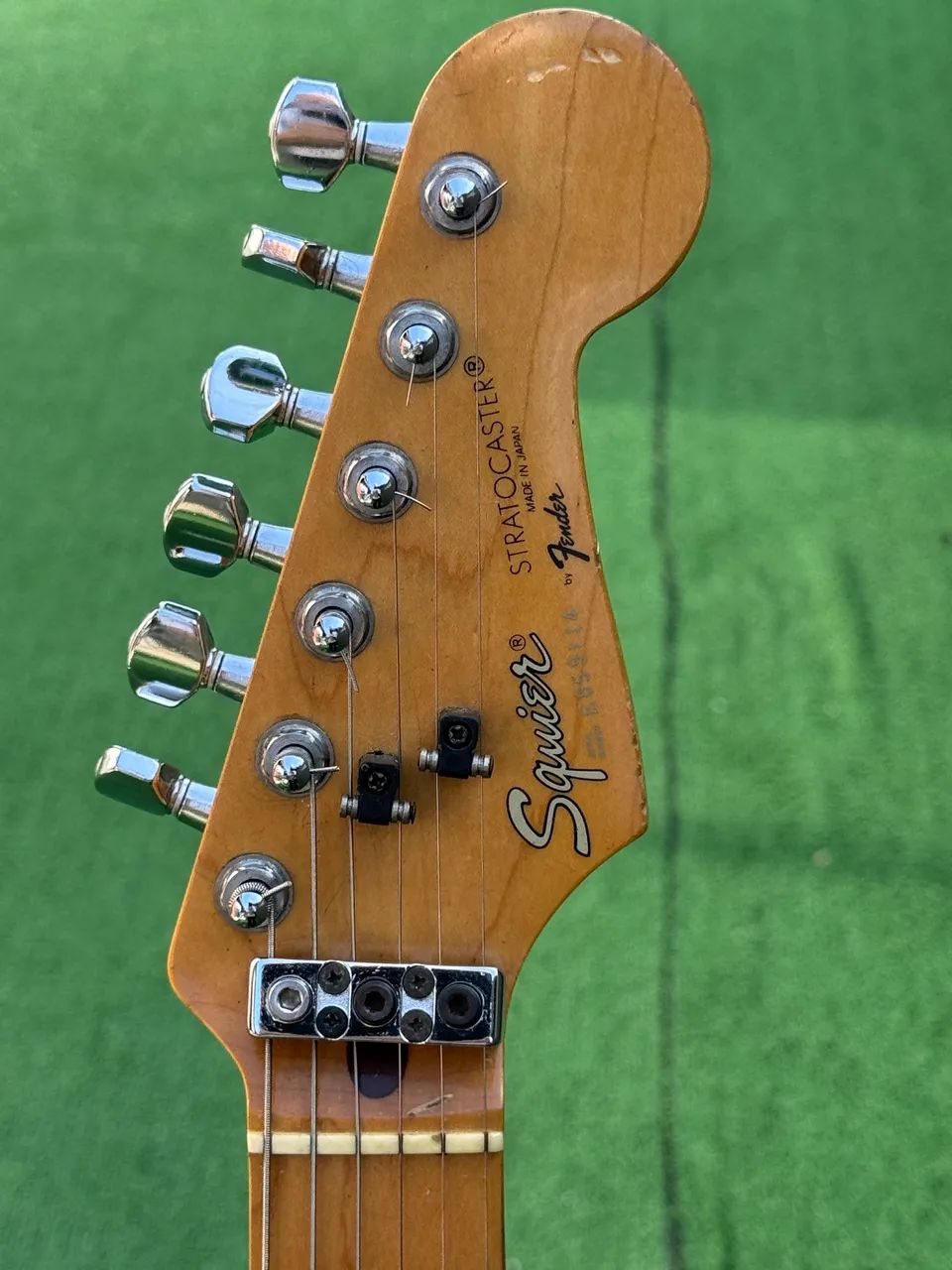 Guitarra Squier Stratocaster Japan 1986 com upgrades - Foto 3