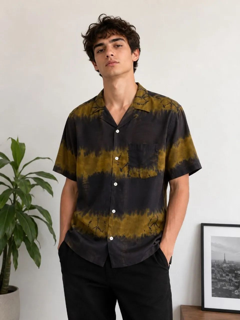 Camisa Masculina Allsaints Disarm - Foto 2