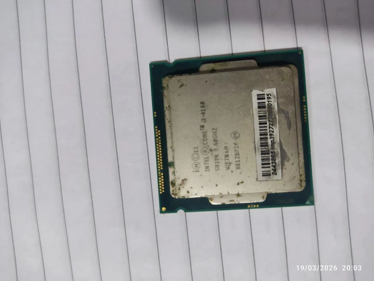 Processador Core I3-4160