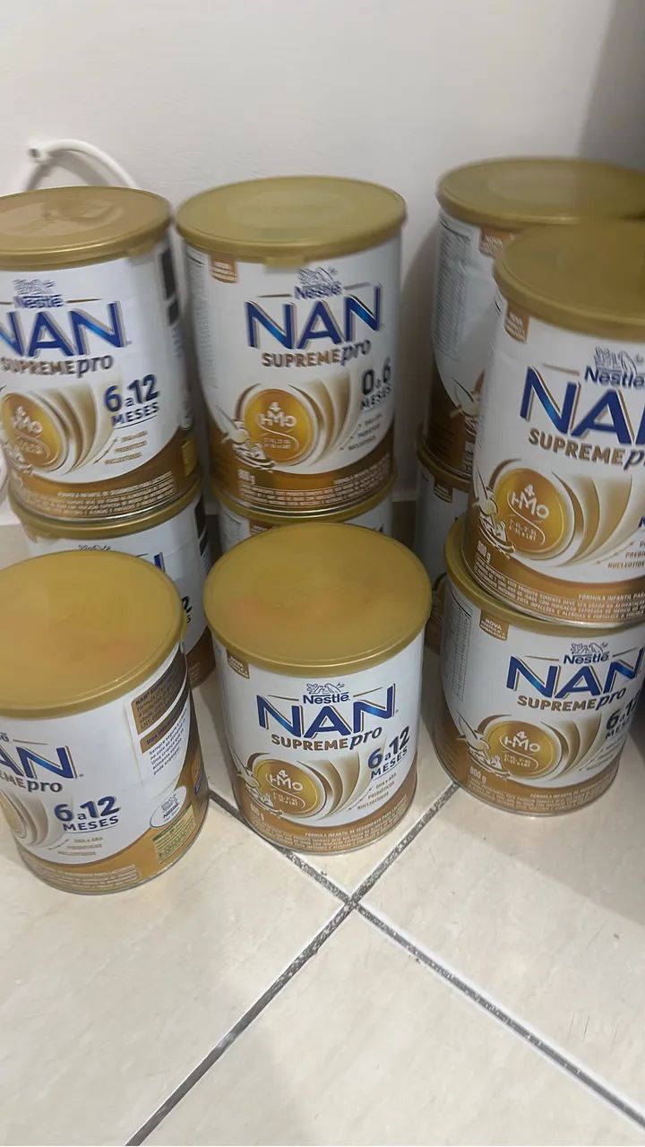 LEITE NAN, FRALDAS, LENÇOS UMEDECIDOS E ETC 