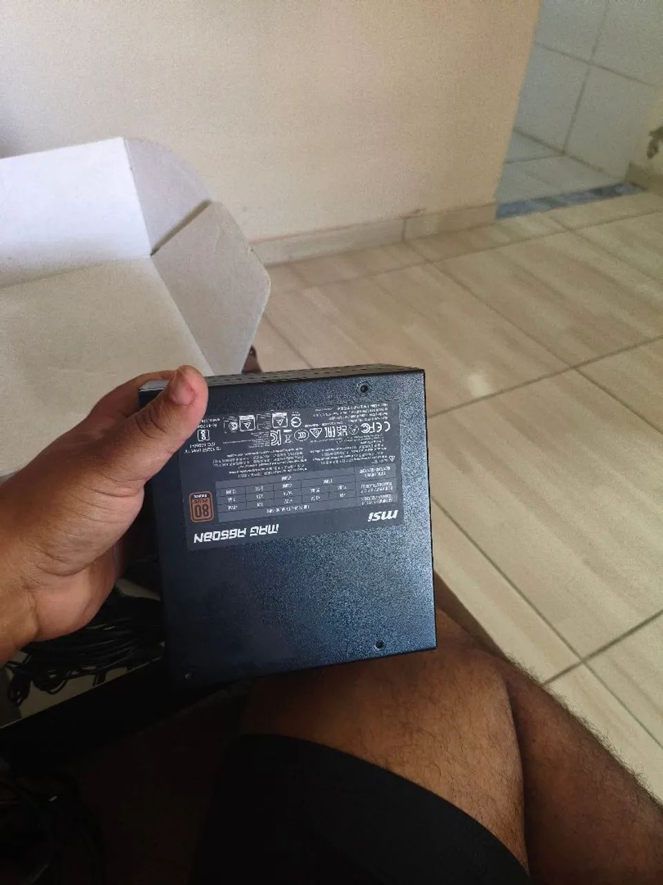 FONTE MAG MSI 650W PERFEITA! - Foto 2