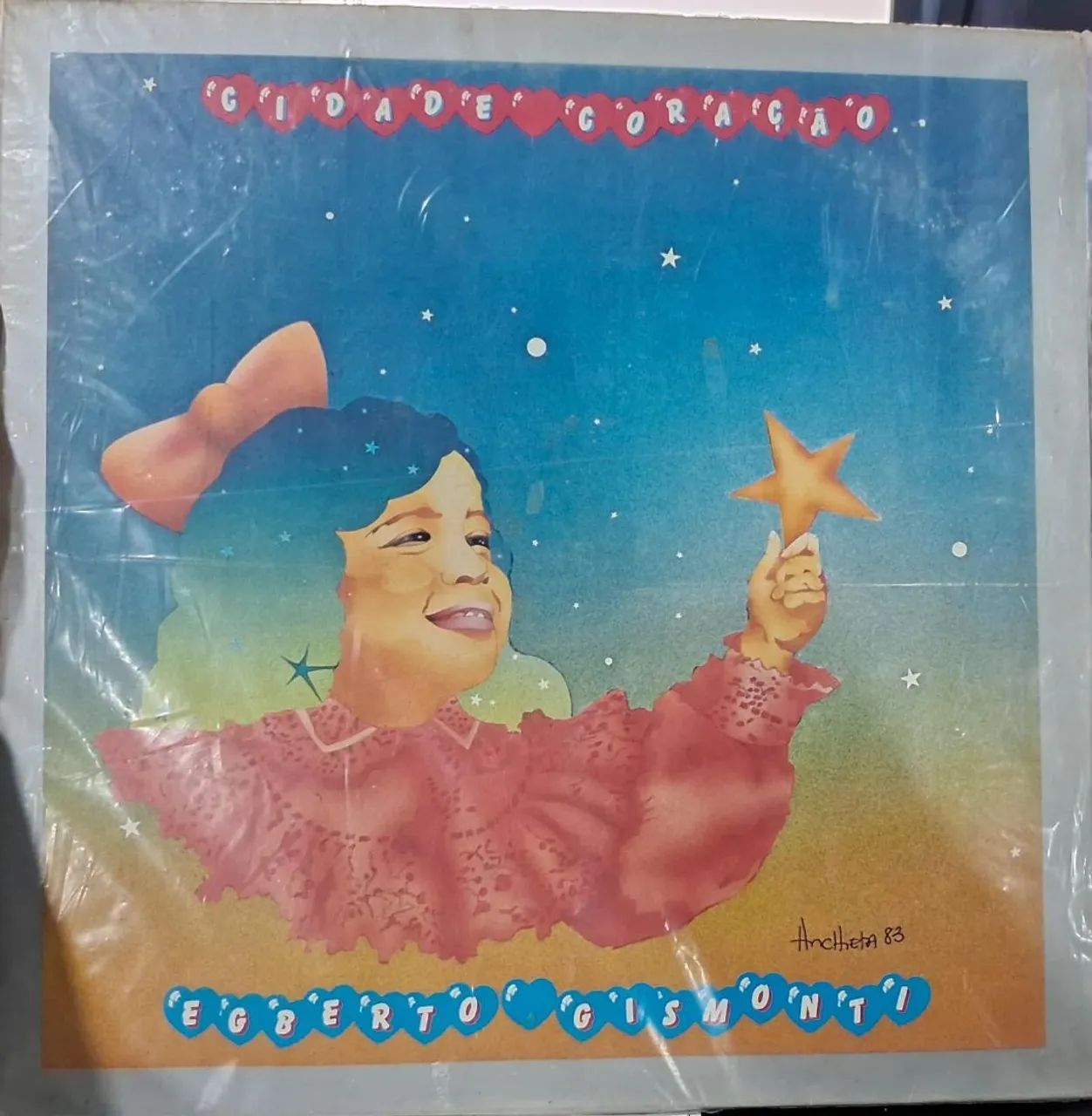 Vinil Egberto Gismonti - Cidade Coração