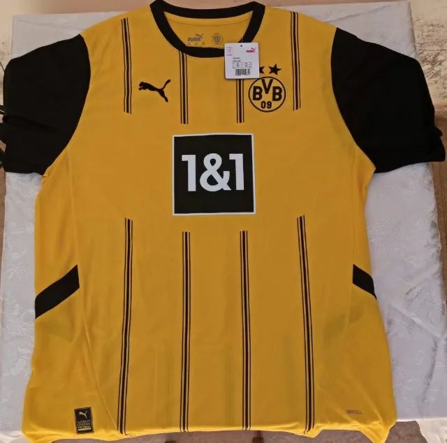 Camisa Borussia Dortmund 2024/25 - Modelo Home - Nova na Etiqueta - 2XL - Foto 6