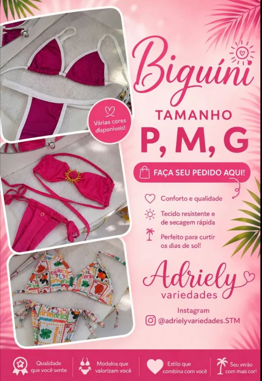 Biquíni sem bojo 