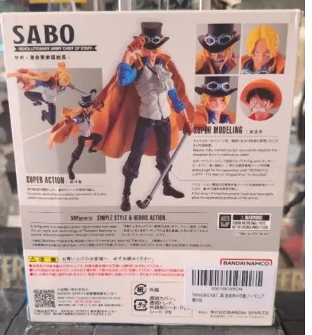 SH Figuarts Sabo One Piece Lacrado  - Foto 2