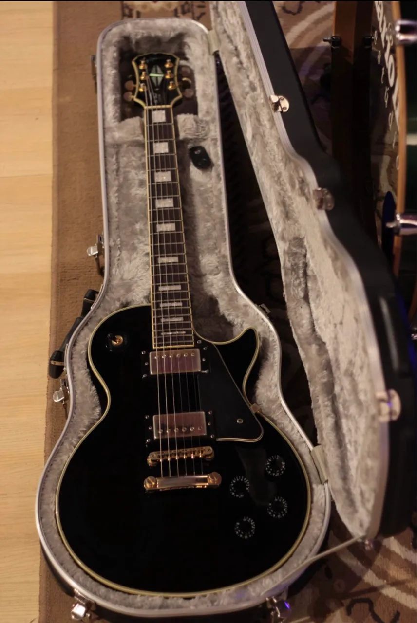 Epiphone Les Paul Custom Black - Instrumentos musicais - Dom Bosco