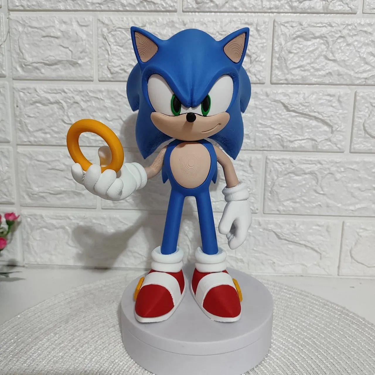 Sonic em 3d 24 cm - Foto 3