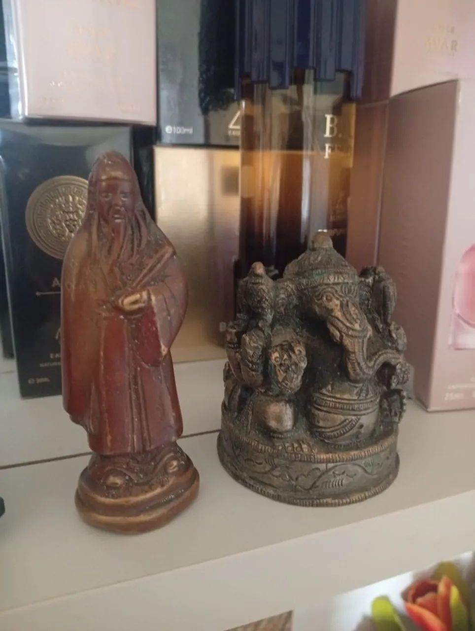 Estátua em Bronze da Sabedoria e a Ganesha - Foto 2