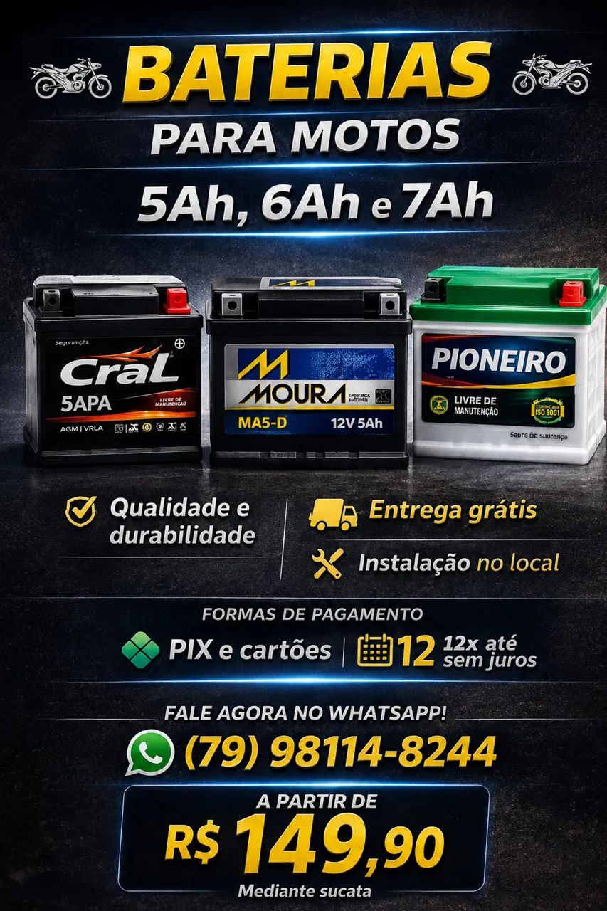 Baterias de moto