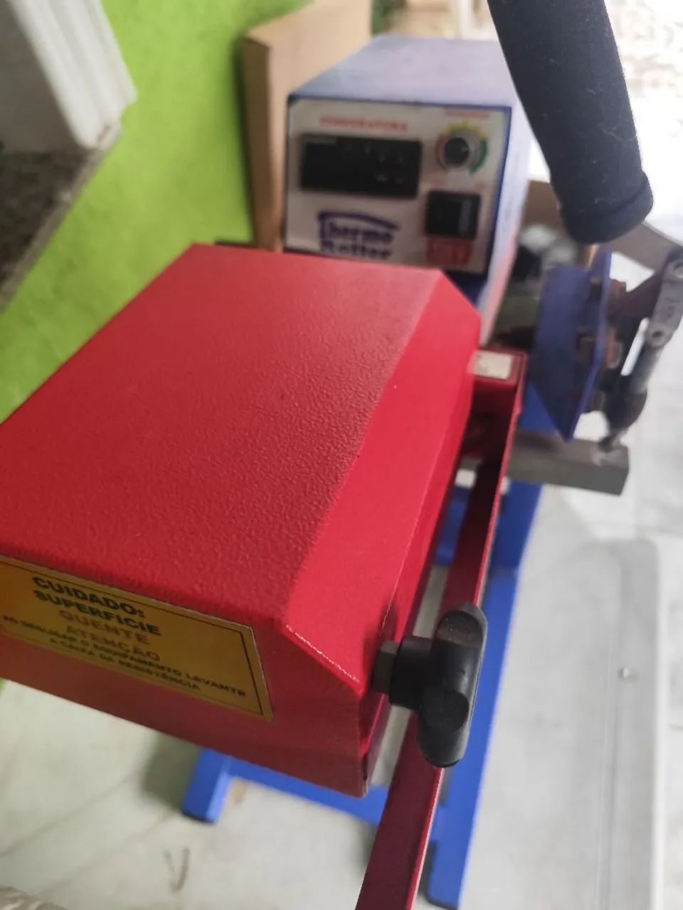 Máquina transfer giro 360