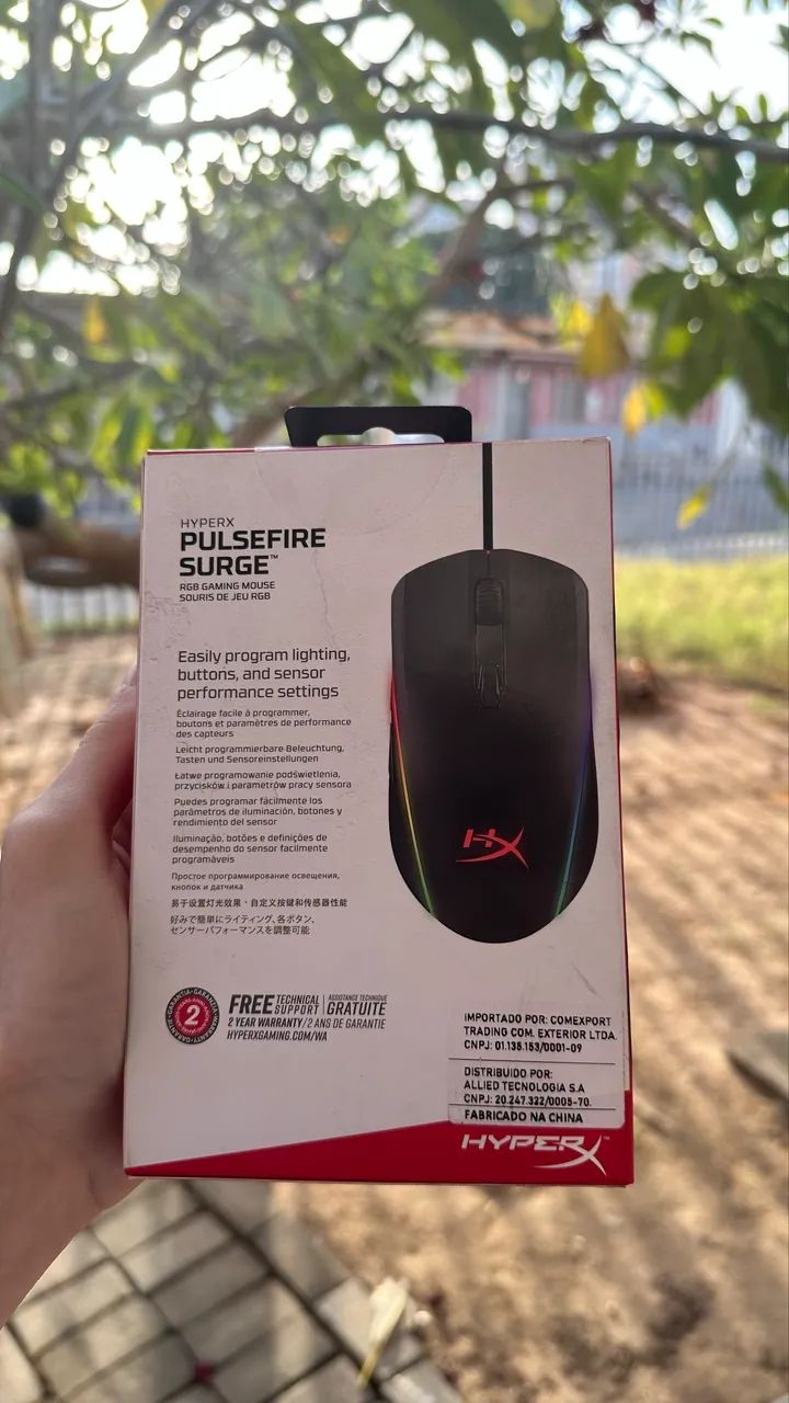 Mouse Hyperx Pulsefire Sugre RGB - Foto 2