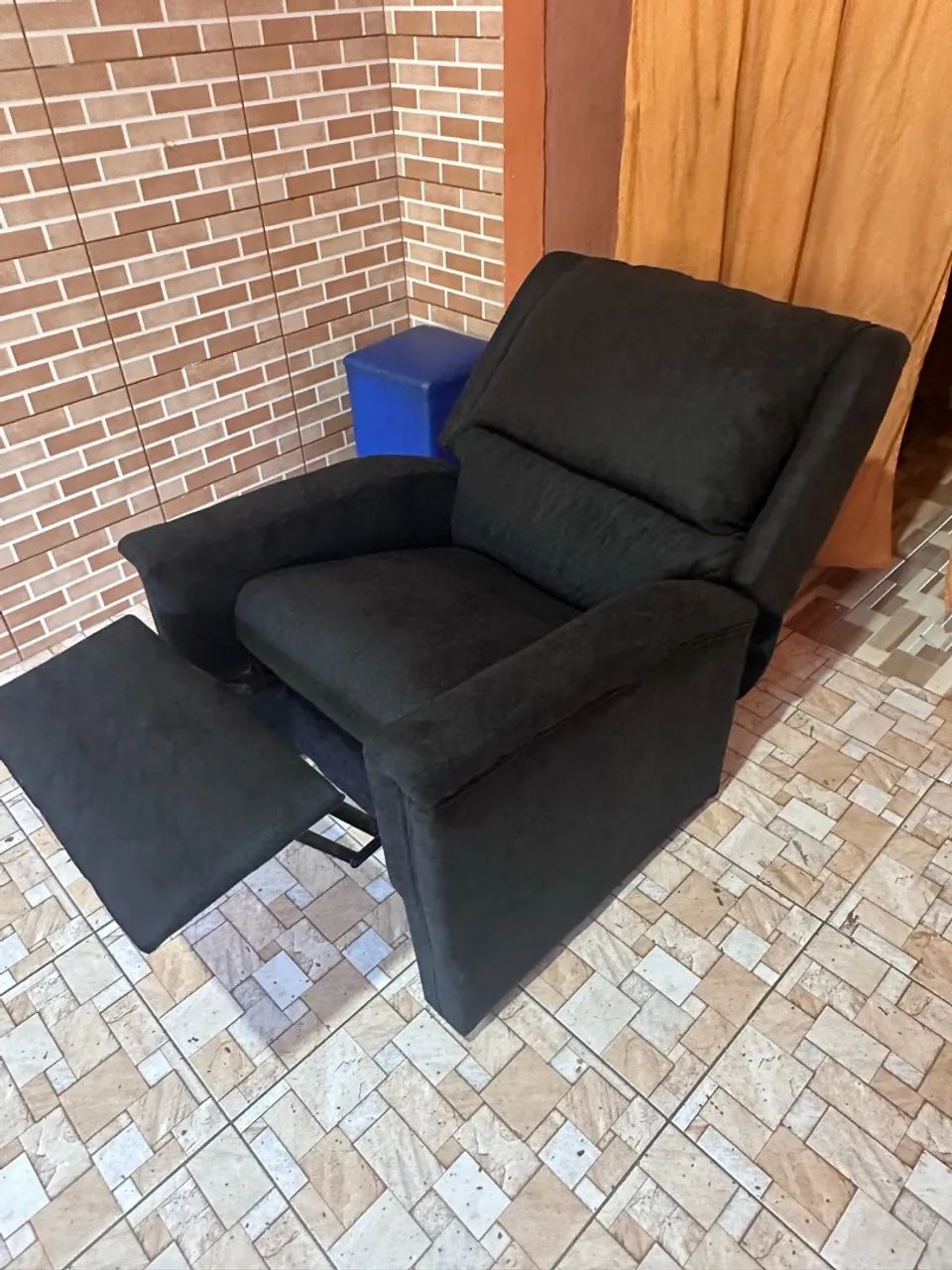 POLTRONA RECLINÁVEL NOVA R$:500 COM ENTREGA WATTSZAP: *  - Foto 3