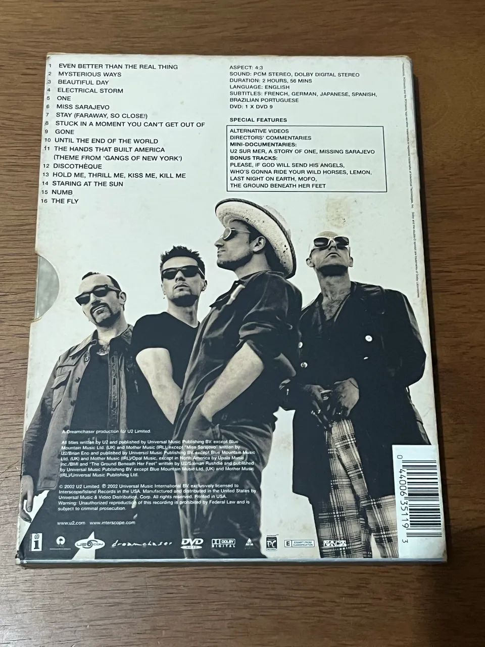 U2 - Dvd THE BEST OF 1990-2000 - Foto 2