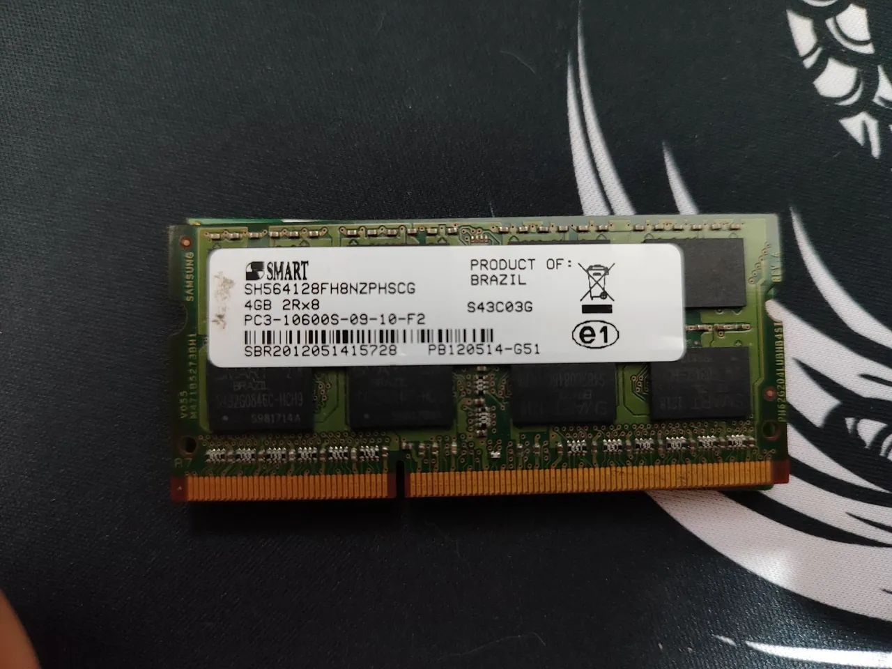 Memoria ram 4gb ddr3 notebook
