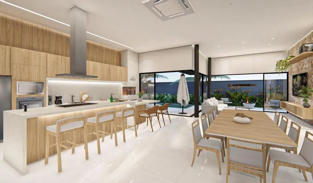 Casa de Alto Padrão com Elevador e Área de Lazer Completa - Alphaville Nova Esplanada - Vo - Foto 4