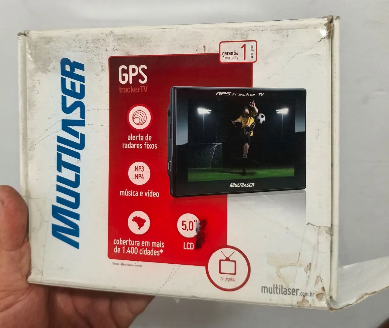 GPS e tv digital Multilaser 