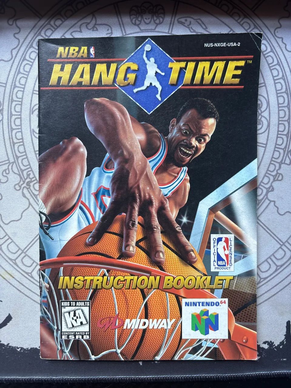 Manual NBA Hang Time - N64 Original