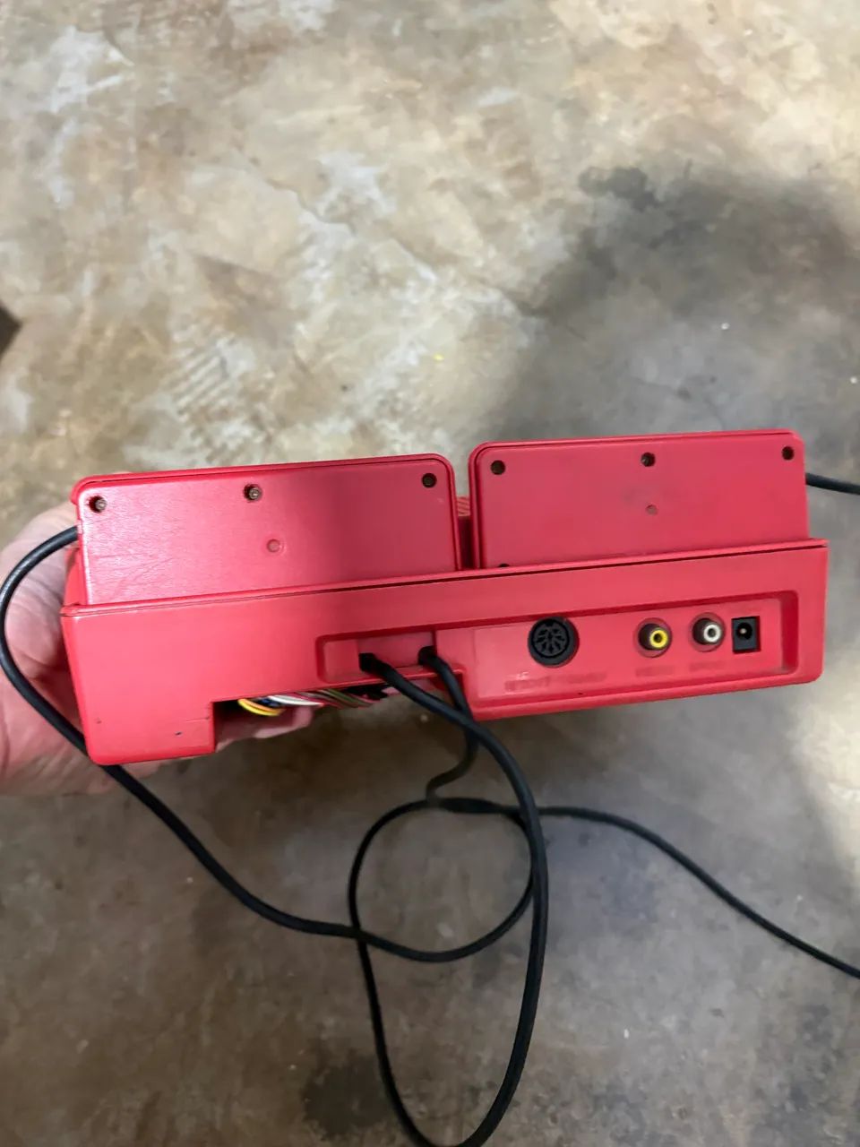 Console sharp twin famicom Nintendo com defeito - Foto 3