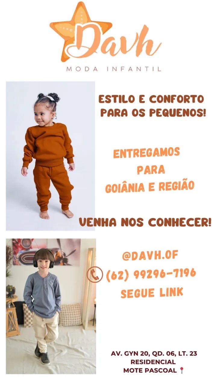 Roupas infantil
