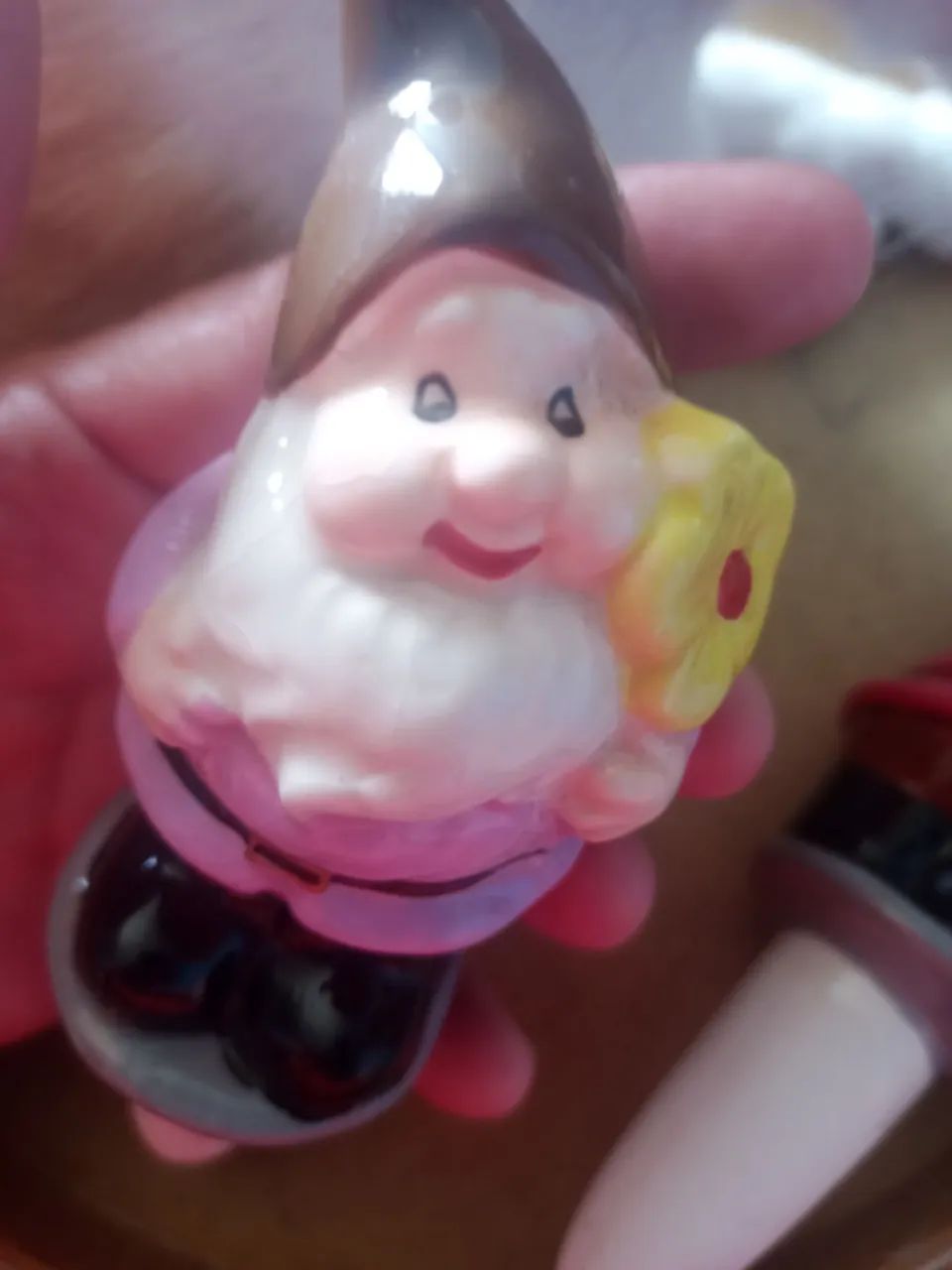 Regador plantas ceramica Gnomos valor dupla - Foto 4