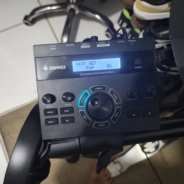 Bateria eletrônica DONNER DED-200MAX - Foto 3