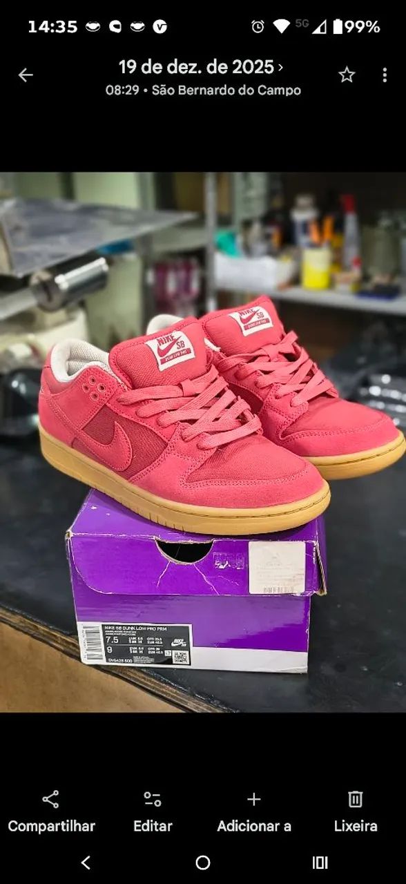 Nike SB Dunk Tam 39  - Foto 4