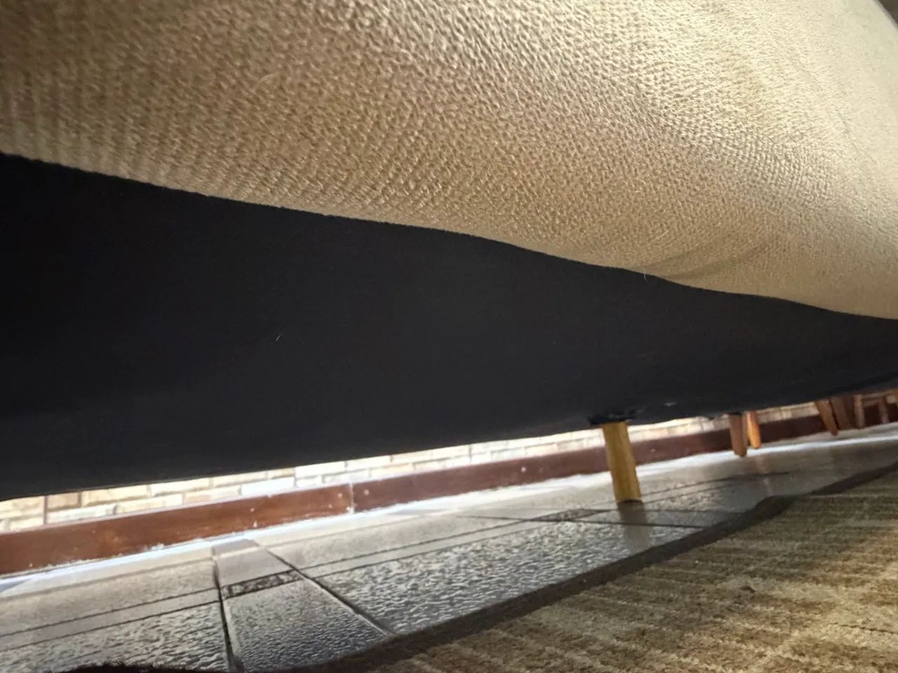 Conjunto sofá cama + 2 poltronas  - Foto 5