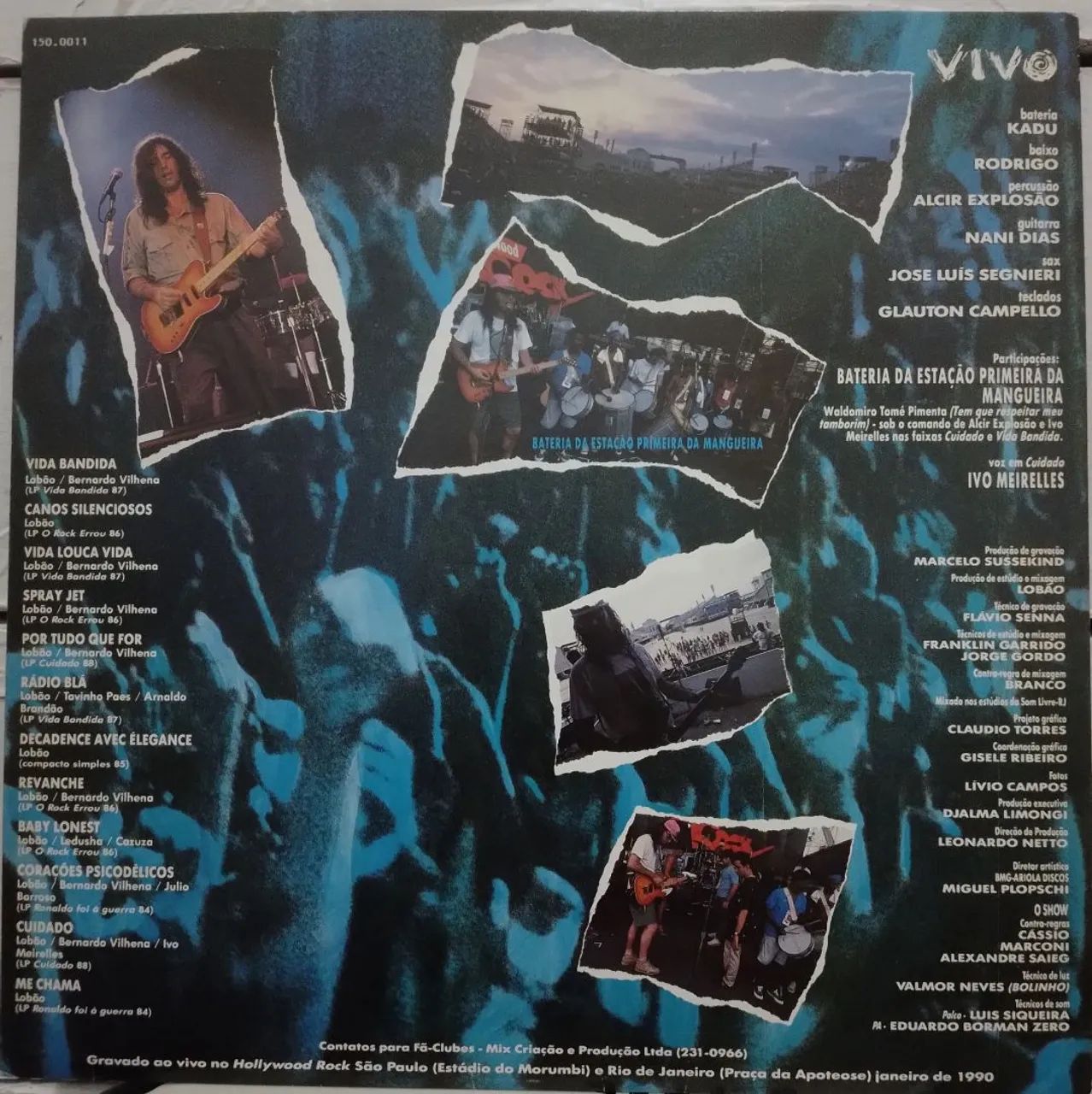 Vinil Lobão,  Ao Vivo.  - Foto 4