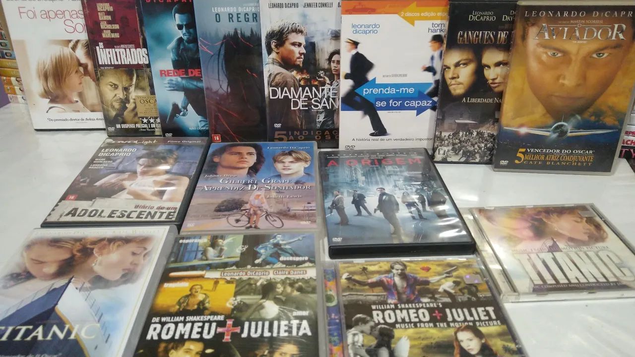 DVDs Leonardo Dicaprio coleção originais  - Foto 2