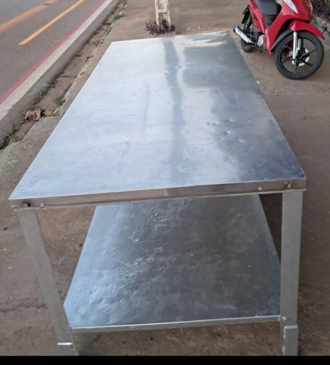 mesa inox para manipulação de alimentos  - Foto 2