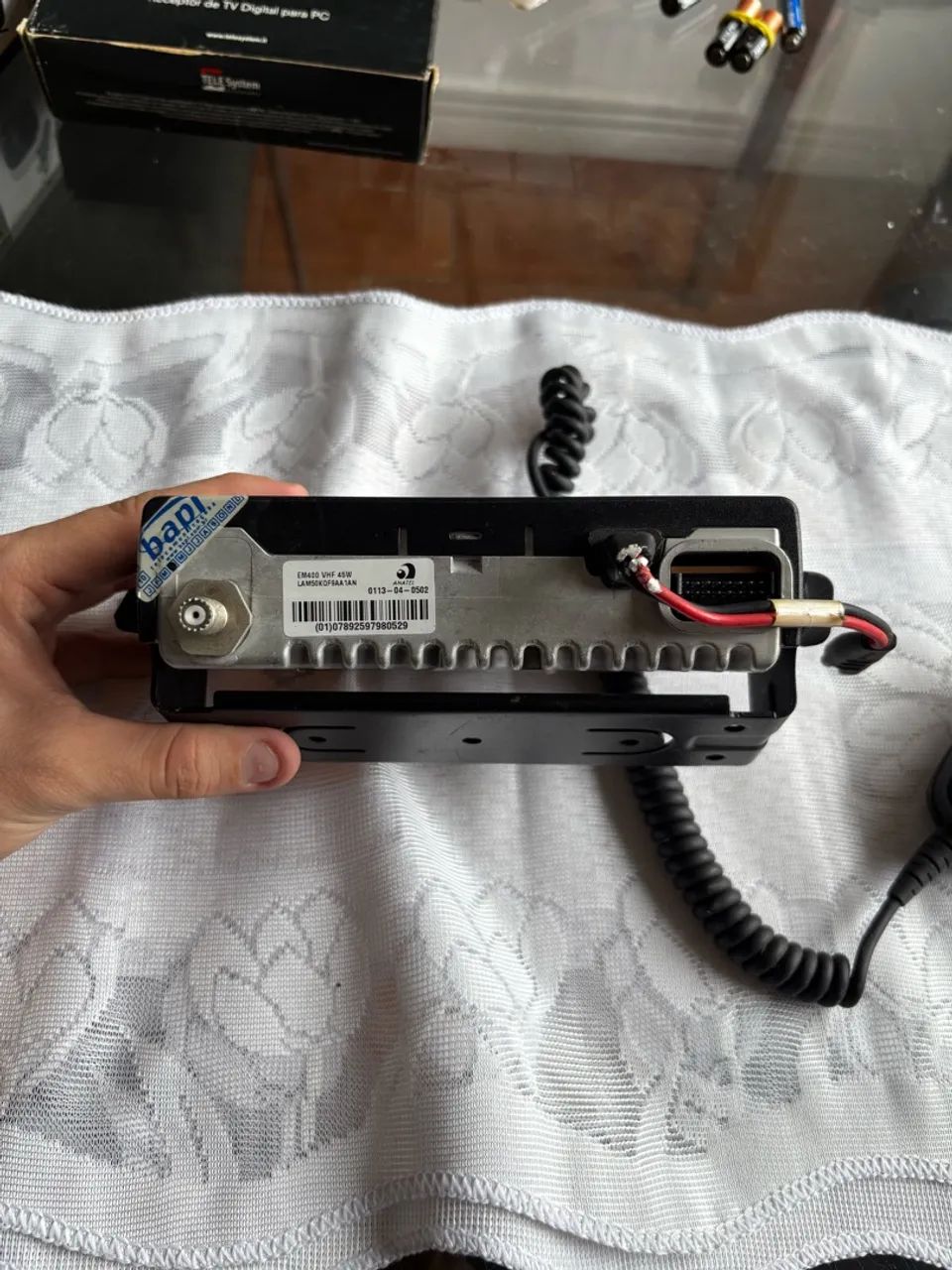 Rádio intercomunicador Motorola - EM400  - Foto 5