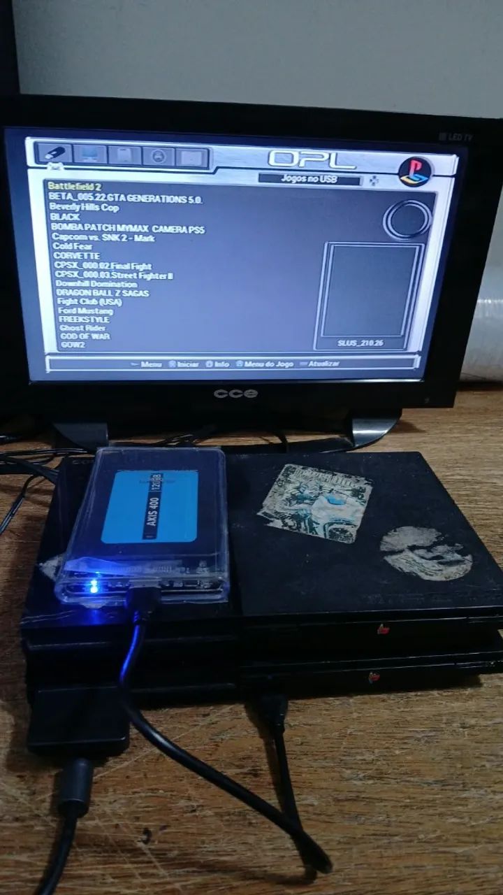 playstation 2 com defeito - Foto 5