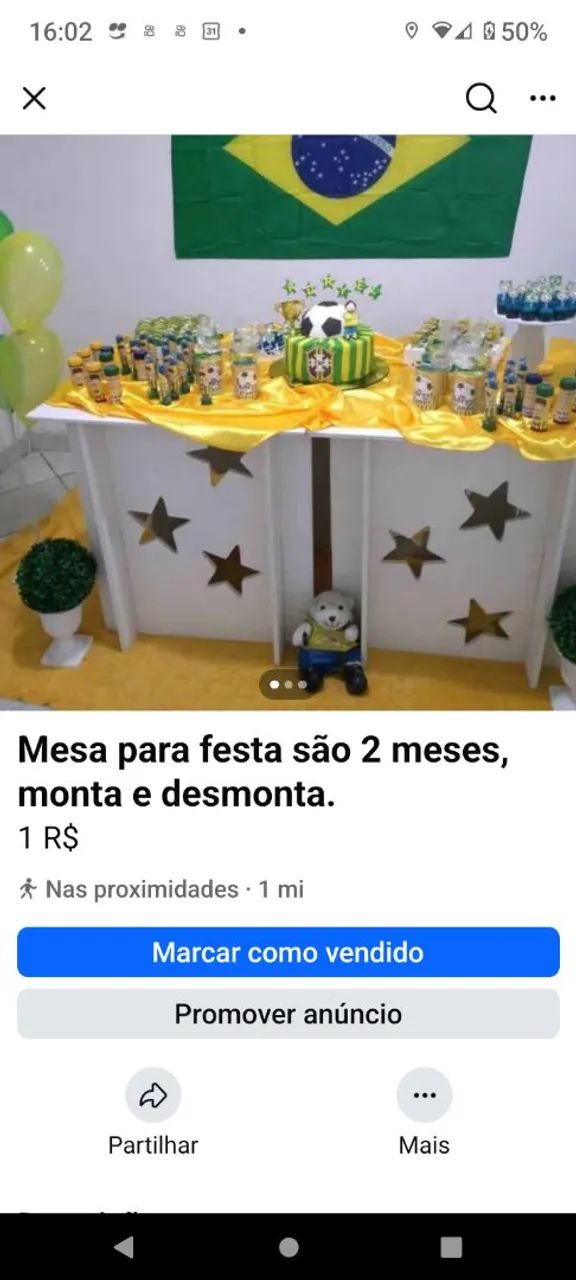 Mesa para festa - Foto 4