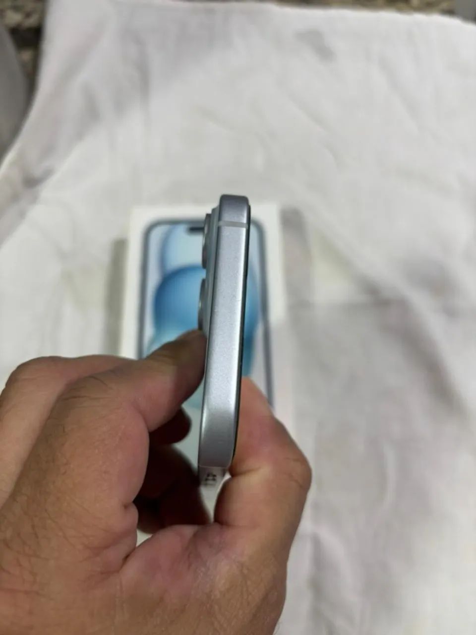 iPhone 15 128 gb azul - Impecável - Foto 3