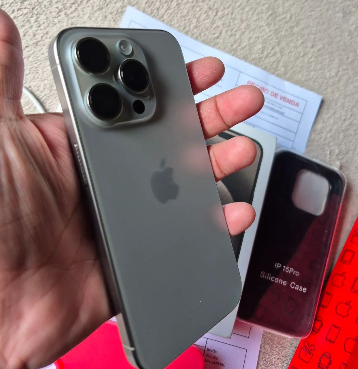 iPhone 15 Pro 128gb impecável