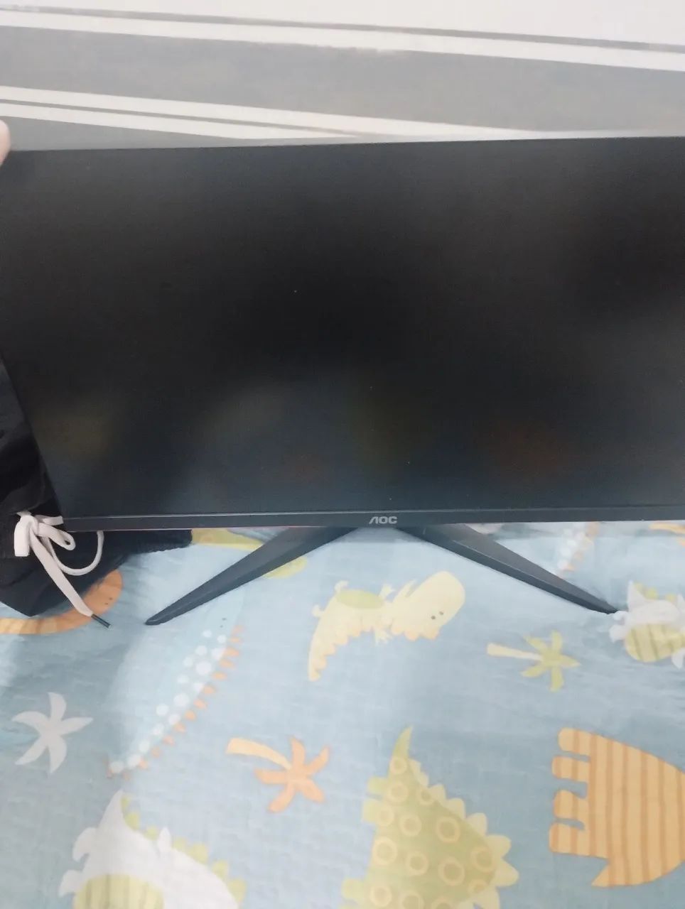 monitor AOC funciona (porém com defeito) R$500 - Foto 3