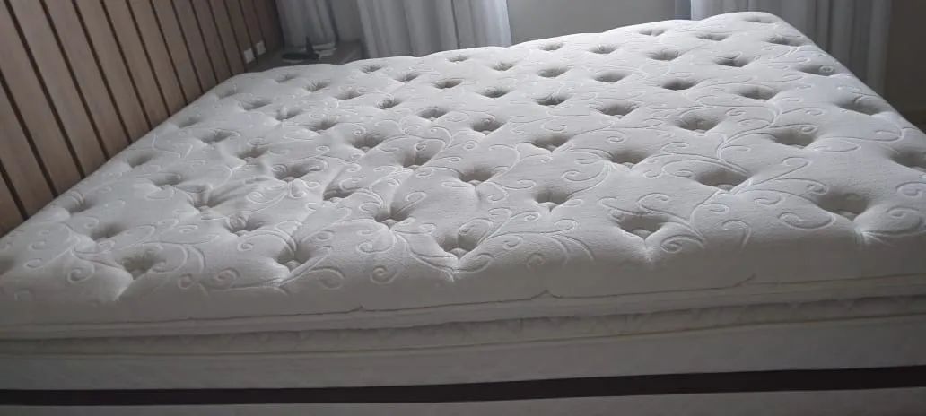 Cama Box Casal Mannes - Semi Nova - Foto 3