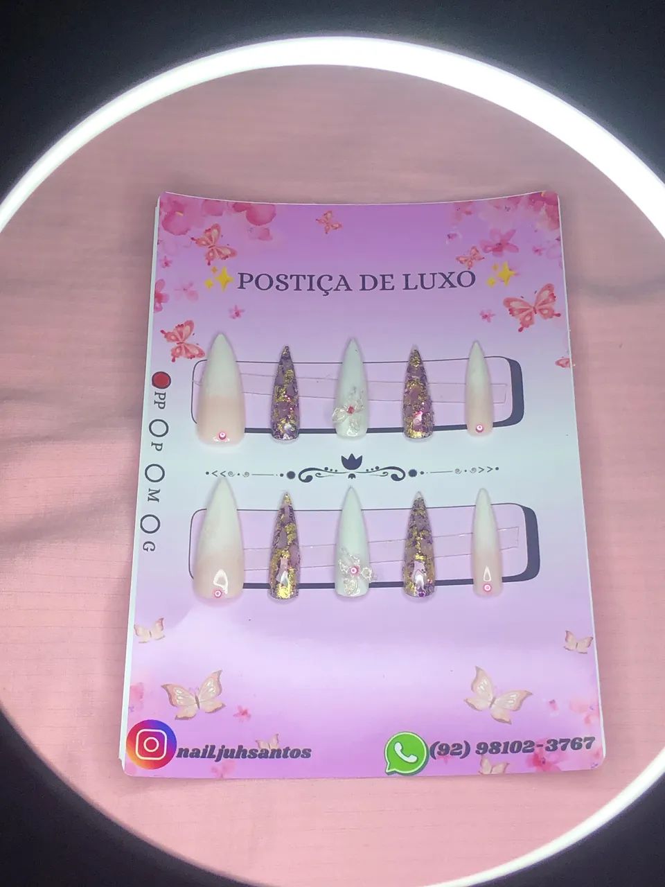 POSTIÇA DE LUXO~PRONTA ENTREGA - Foto 4