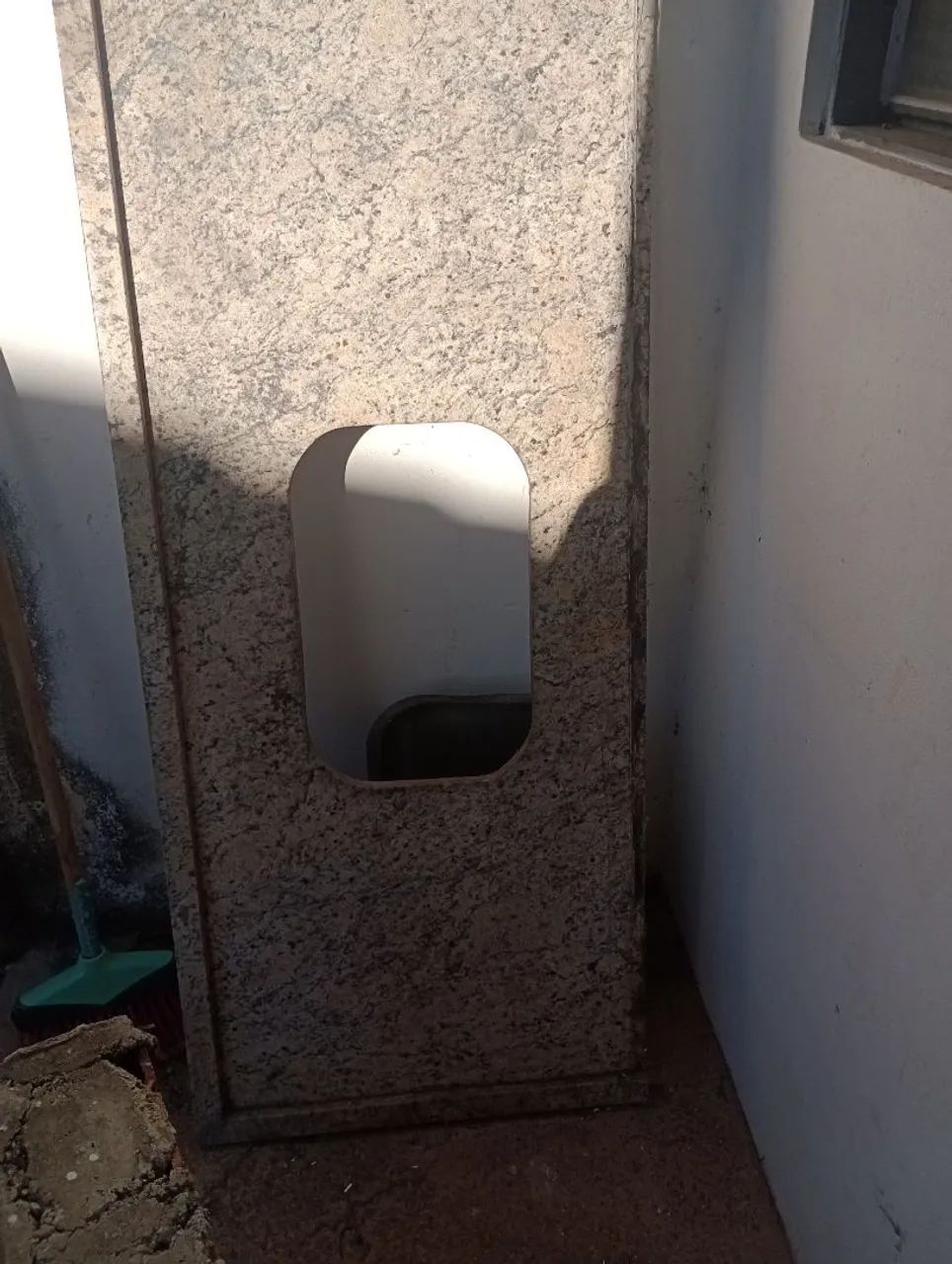 Tampo de pia de granito 