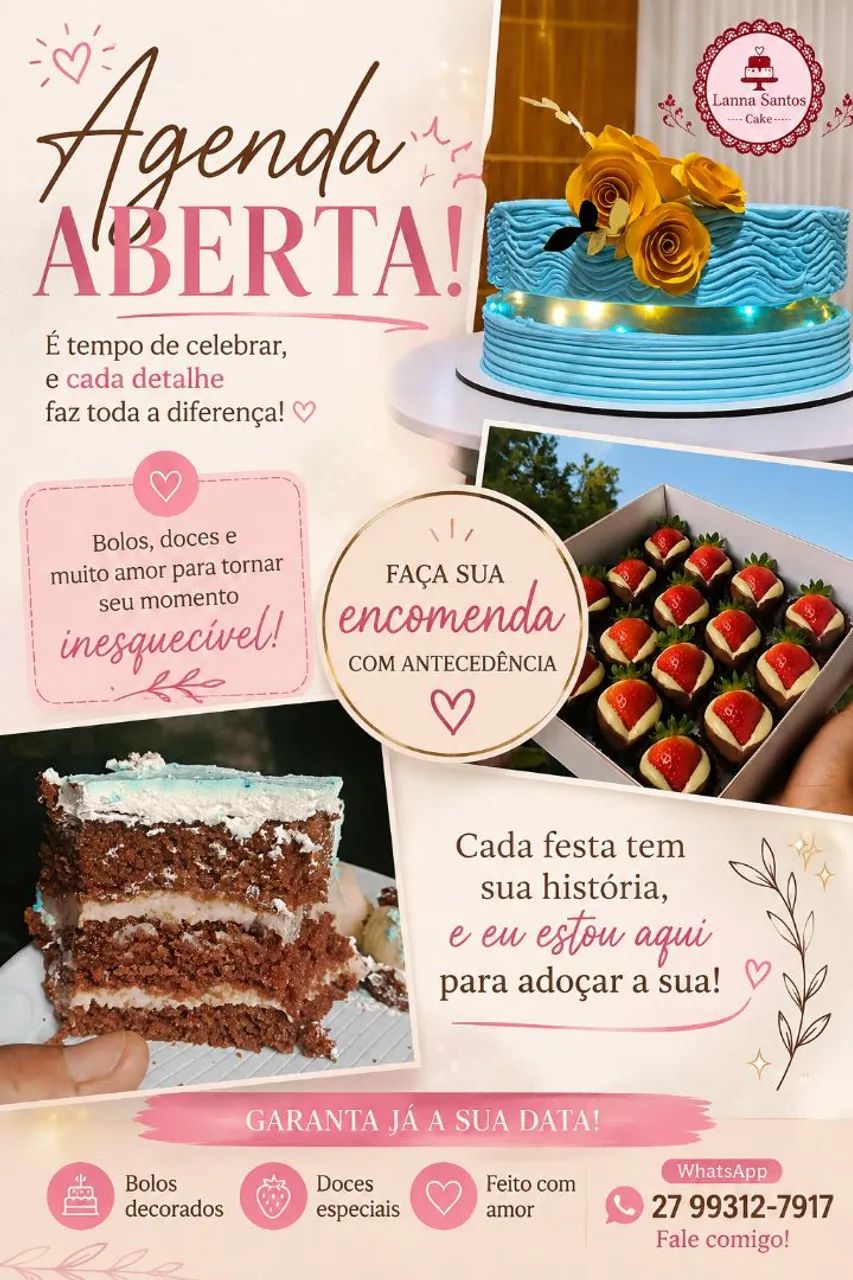 Bolos, doces e salgados tudo para seu evento  - Foto 2
