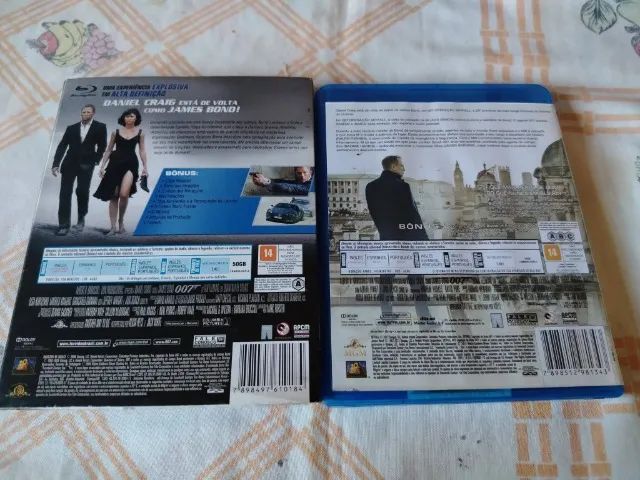 007 Quantum of Solace + Skyfall Bluray Filmes Dublados - Foto 2