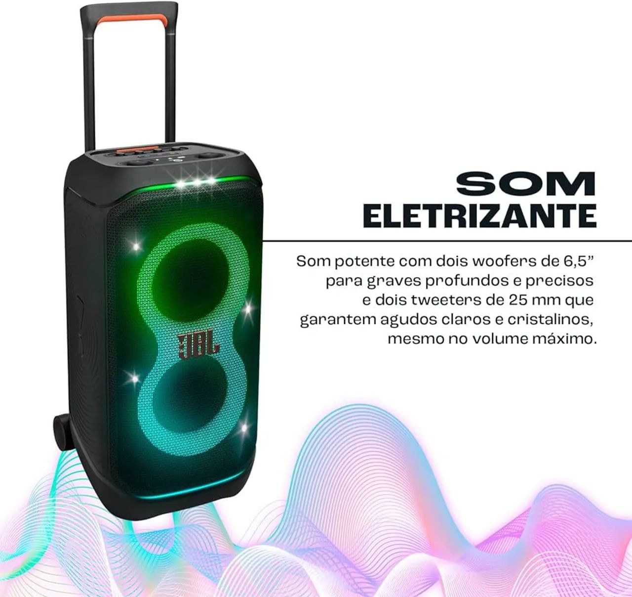 JBL PartyBox 320 Lacrado - Foto 3