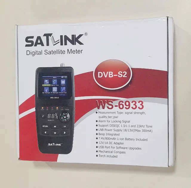 Localizador de Satélite Digital  Satlink WS-6933 DVB-S2 - Foto 3