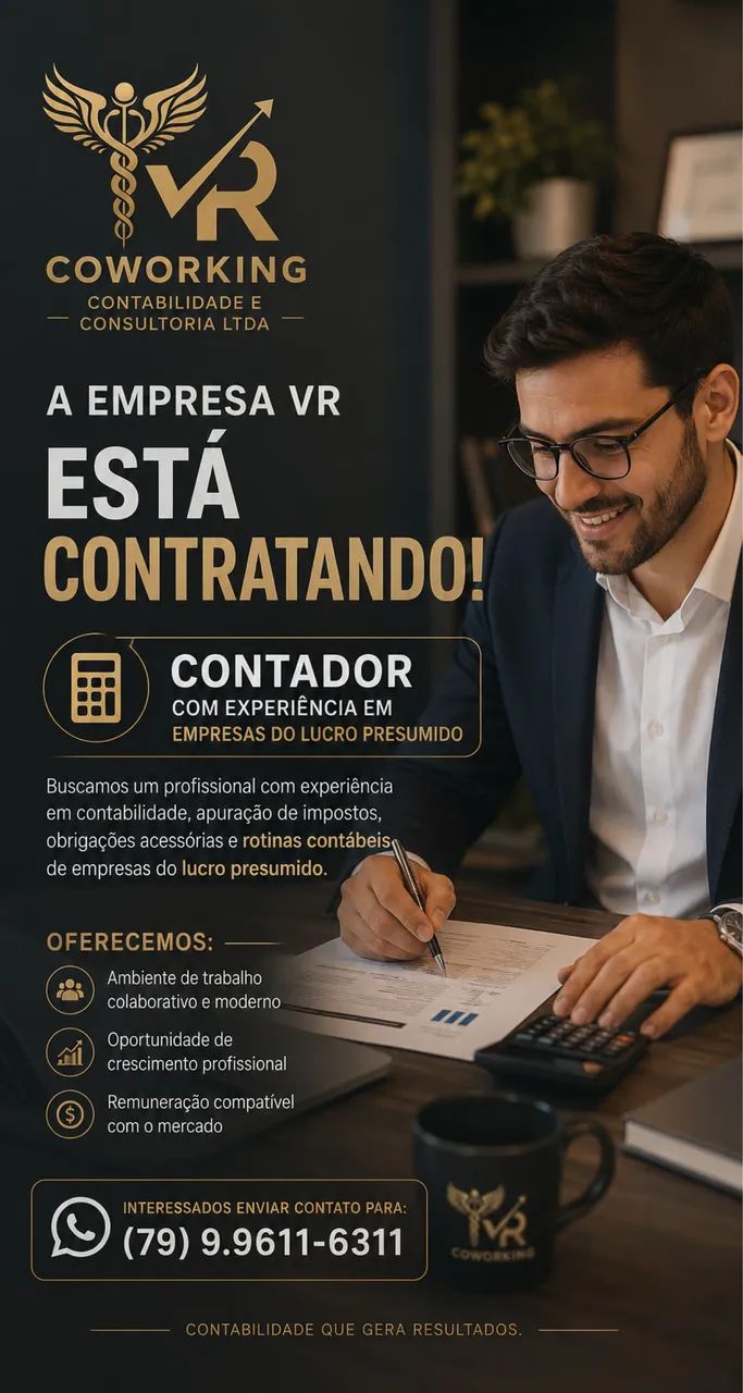 VAGA PARA CONTADOR