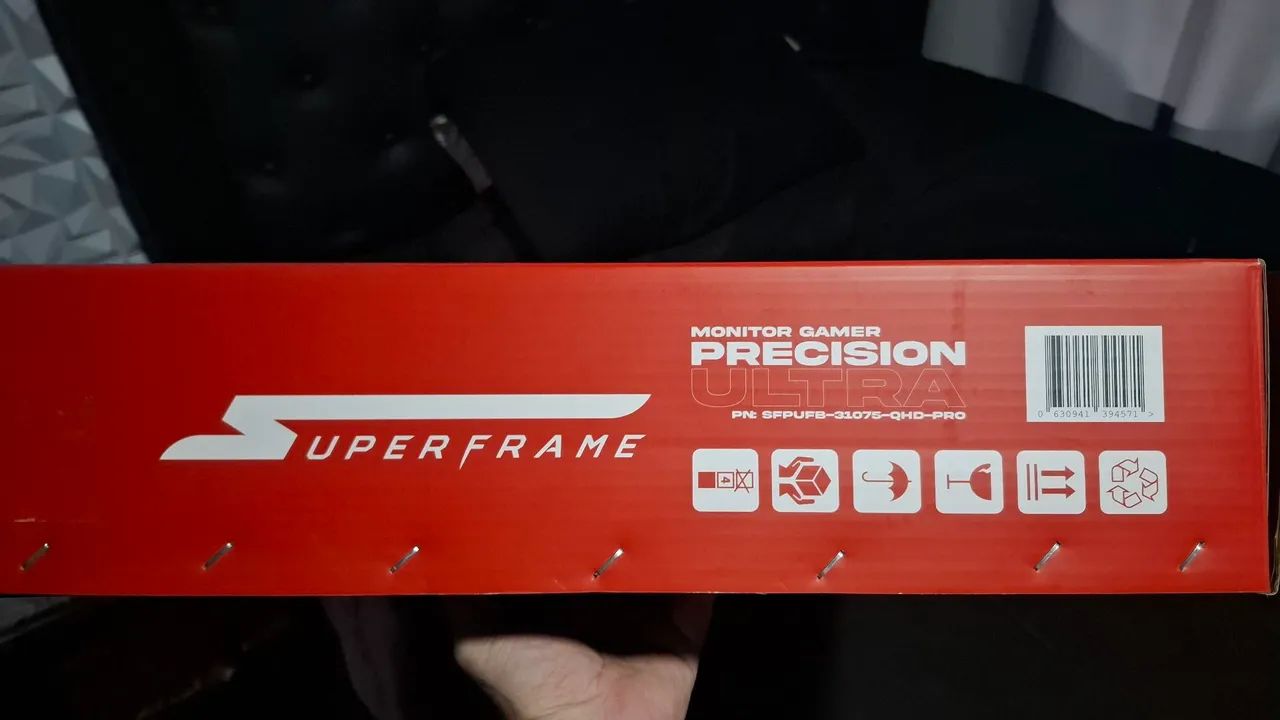Monitor gamer superframe vision QDHD 32p ips na caixa  - Foto 4